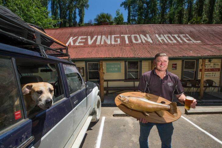 Built in 1862, the Kevington Hotel is up for sale for the fifth time in its colourful history. It's been owned by Wayne and Lyn-Maree Poole for 10 years. Wayne's grandparents owned the pub from 1957 to 1986 so he has memories from then, too. 27th December 2017. Photo by Jason South