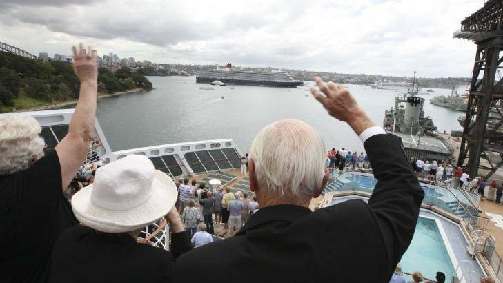 Around the world in luxury: take in the view from the Queen Mary 2 of the Queen Elizabeth to mark your 80th birthday.