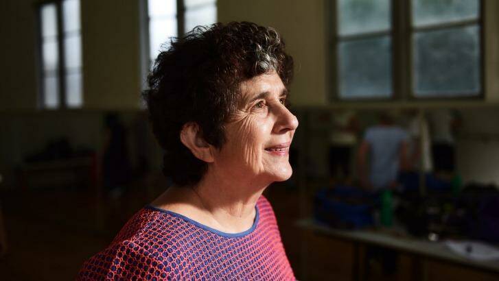 Helen L'Orange at the Hub in Waverton, which promotes activities for seniors.
 Photo: Nick Moir