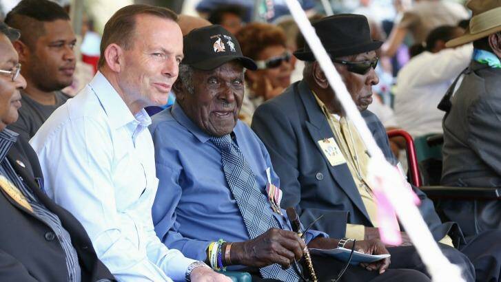"We want to help hard-working Australians": Tony Abbott. Photo: Alex Ellinghausen
