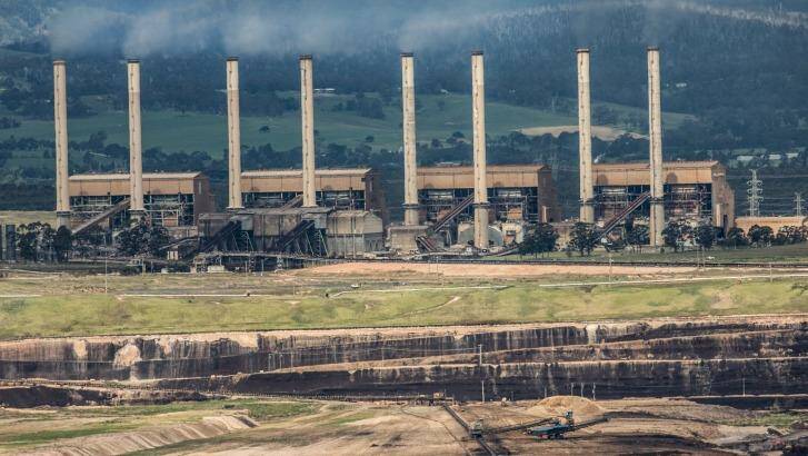 Hazelwood coal mine and power station.  Photo: Jason South