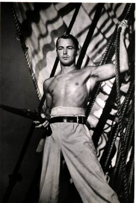 Two years before the mast.  951026.
 pic shows - Alan Ladd stars in film 'Two Years Before The Mast', a pirate film.
***FDCTRANSFER***