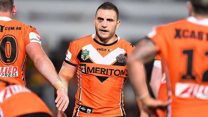 Out of the eight: Robbie Farah and the Tigers will need to overcome the Roosters to stay in touch with the finals contenders. Photo: Ian Hitchcock