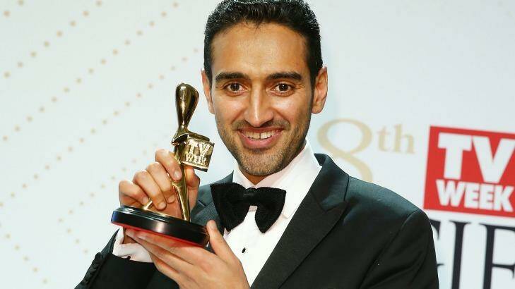 Looks, smarts and a rock band work for media commentator and gold Logie winner Waleed Aly. Photo: Scott Barbour