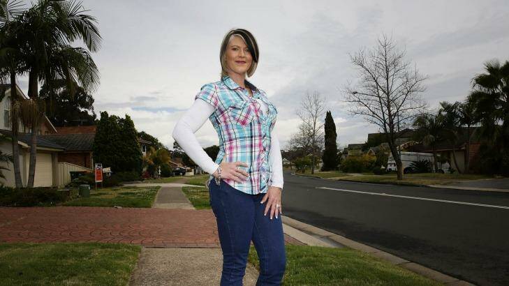 Fiona Wardrup, 32,  was granted $10,000 from her superannuation fund for weight loss surgery. She has since lost 80 kilograms. Photo: Jessica Hromas