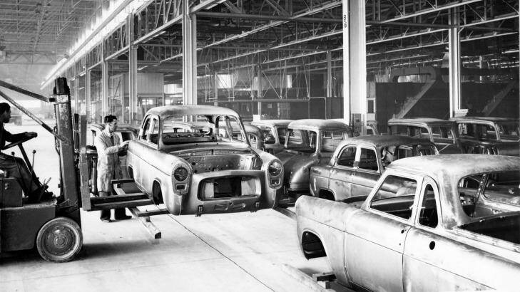 Archive photo: The Ford factory at Campbellfield. 