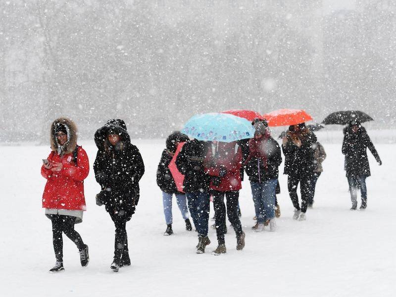 Heavy snowfall and extreme temperatures has disrupted travel across the UK and Europe.