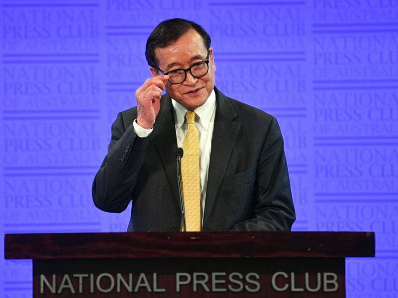 Sam Rainsy believes the government hasn't done enough for an Australian filmmaker's release.
