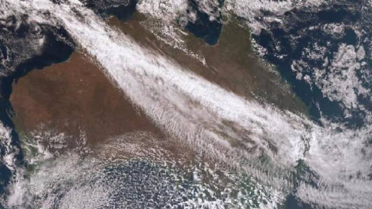 The cold front is tearing its way across Victoria, South Australia and Tasmania.