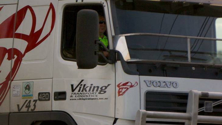 The  Viking Group trucking company went into liquidation in 2011. Photo: Jason South