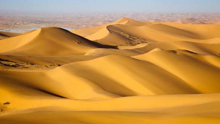 Sand desert, Inner Mongolia. Photo: iStock