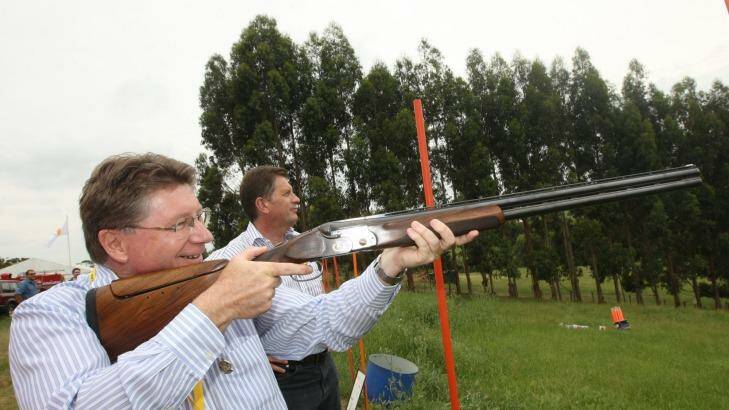 In the gun: Premier Denis Napthine has to balance the Liberal factions' interests.
