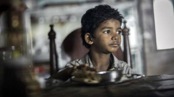Sunny Pawar in Lion. Photo: supplied