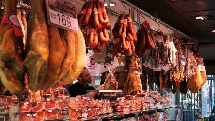 Market stall at Mercat de Sant Josep de la Boqueria. Photo: iStock