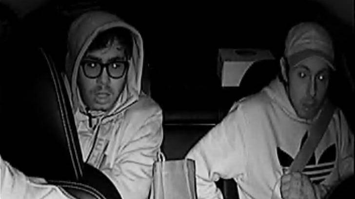 Police have released images of two men they believe can help with their investigation. Photo: Supplied 