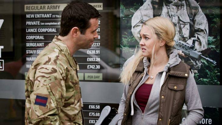 <i>Our Girl</i> stars Lacey Turner as a teenager who decides to join the British Army.  