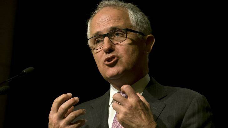 Malcolm Turnbull has maintained the climate goals of predecessor Tony Abbott. Photo: Luis Ascui