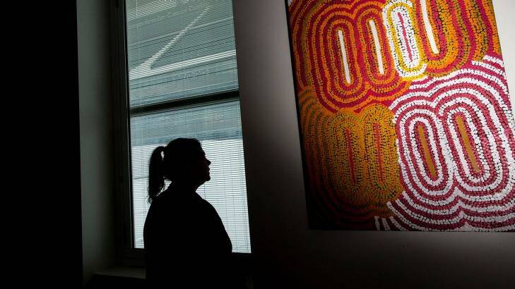 ''Sue'' is an Indigenous woman and domestic violence survivor. A critical appraisal by a court psychologist made her feel like a bad mother. Photo: Paul Jeffers