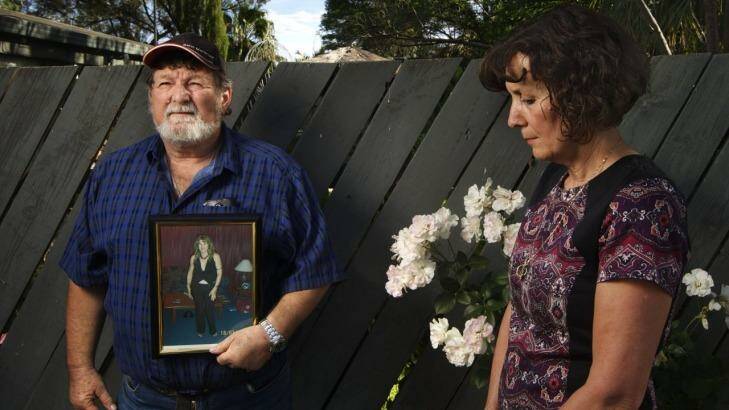 Don and Sue Scales remember his sister. Photo: Simon O'Dwyer