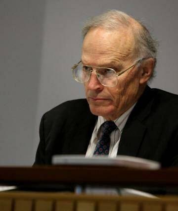 Senator Brandis said commissioner Dyson Heydon (pictured) requested the extension.