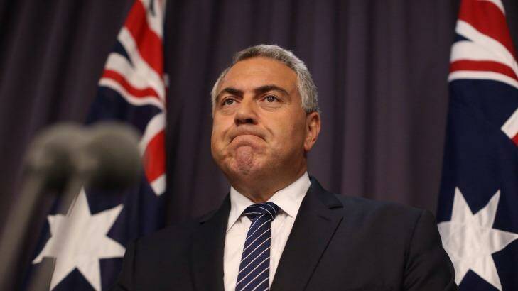 Treasurer Joe Hockey: "We are going to engage in a conversation with the Australian people and that is going to be in town halls and street corners." Photo: Andrew Meares