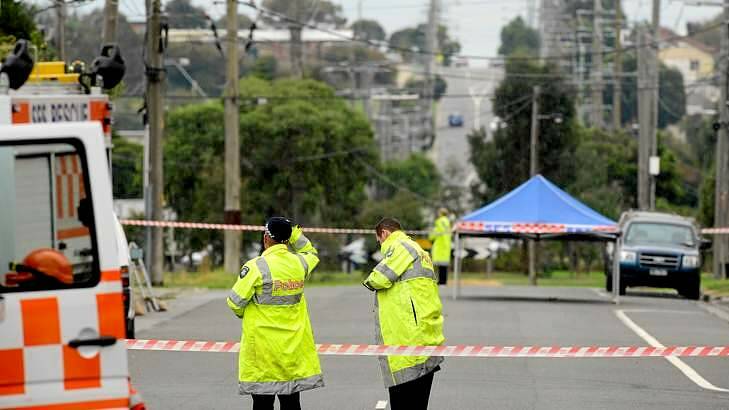 The woman's body was found in Lace Street, Doveton. Photo: Penny Stephens