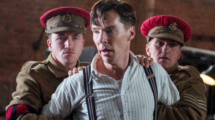 Benedict Cumberbatch delivers a terrifically restrained performance as controversial codebreaker Alan Turing in <i>The Imitation Game</i>. Photo: Roadshow/Supplied