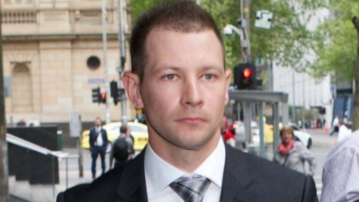 Police officer Brennan Roberts pleaded guilty in 2014 to making a false report. Photo: Jason South 