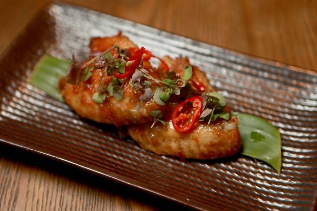 Tasting menu: Soy and ginger chicken wings at Red Spice Road.