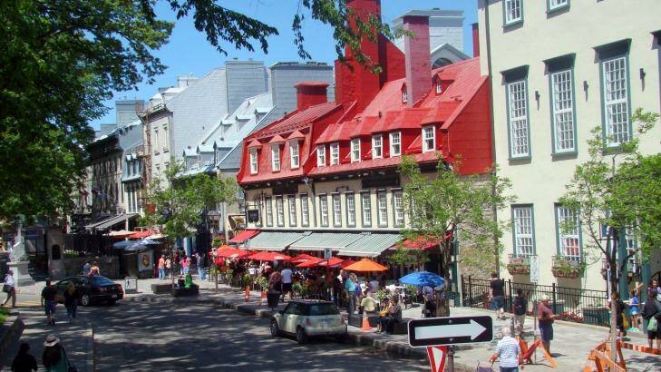 Quebec City is full of incredible historic architecture. Photo: Caroline Gladstone