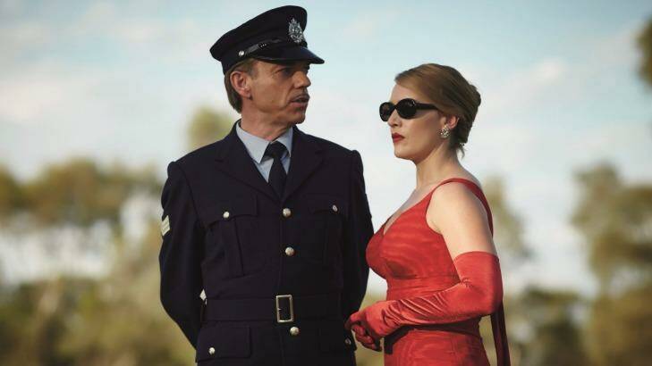 Kate Winslet and Hugo Weaving in The Dressmaker.
