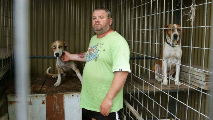 Tony Brown gave the dogs to Thompson but insists he didn't want them to be killed. Photo: Peter Stoop