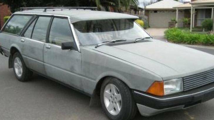 Police believe this is a car similar to the one Mr Foggin may be travelling in.