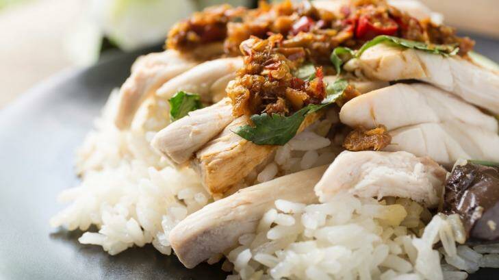 Singaporean favourite: Hainanese chicken with marinated rice. Photo: iStock
