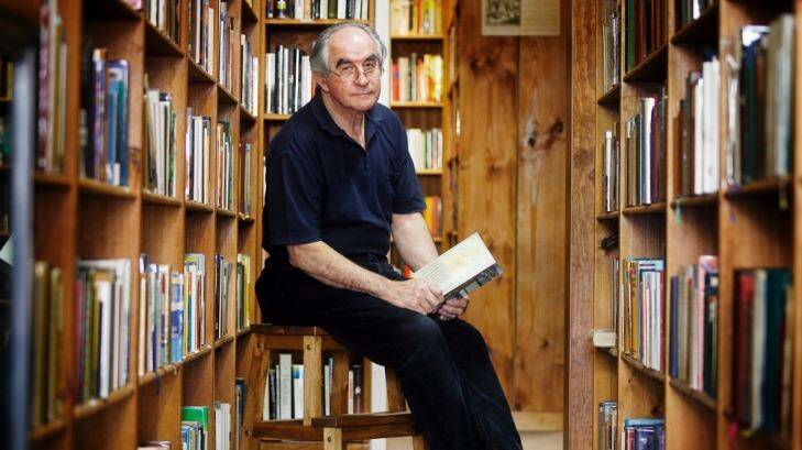 Endlessly fascinating: Charles Stitz at his bookshop in Albury, NSW. Photo: Supplied