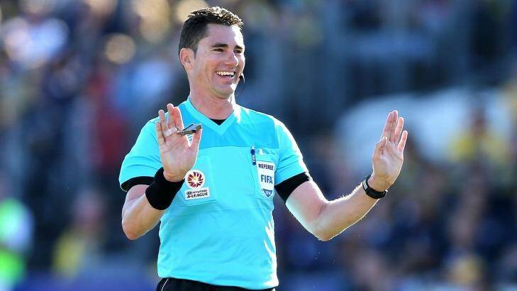 Referee Ben Wilson has been stood down after a questionable performance on Tuesday night in the FFA Cup.