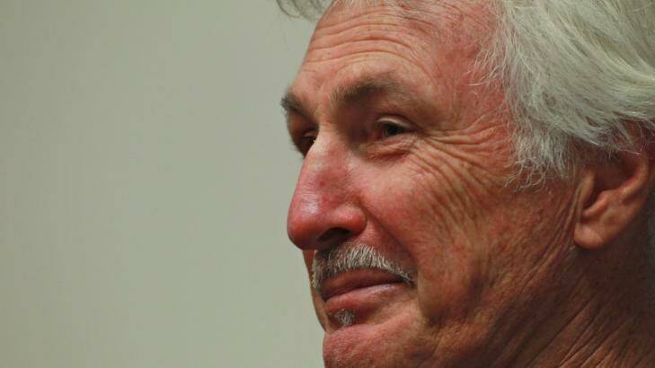 Mick Malthouse has been helping journalism students assess their stories. Photo: Ken Irwin