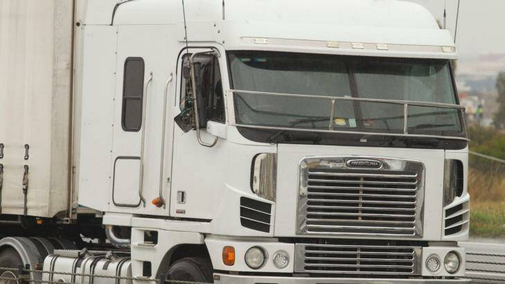 More truck drivers have been caught under the influence of drugs including ice, alarming police. Photo: Supplied