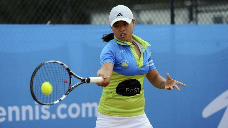 Canberra's Alison Bai has a chance to atone for her Australian Open miss. Photo: Graham Tidy