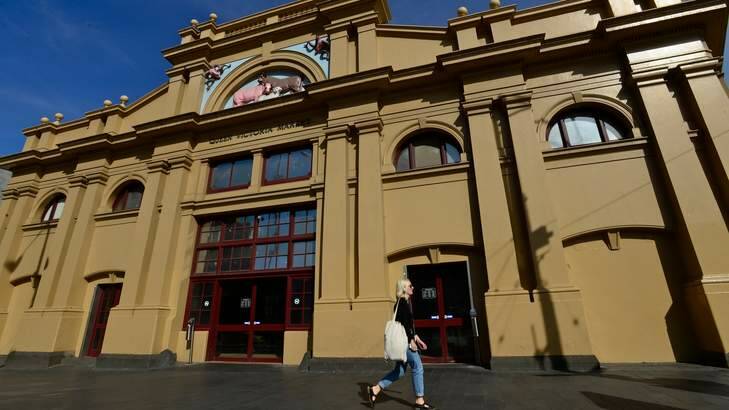 Parts of Queen Victoria Market may be replaced with a public plaza. Photo: Justin McManus