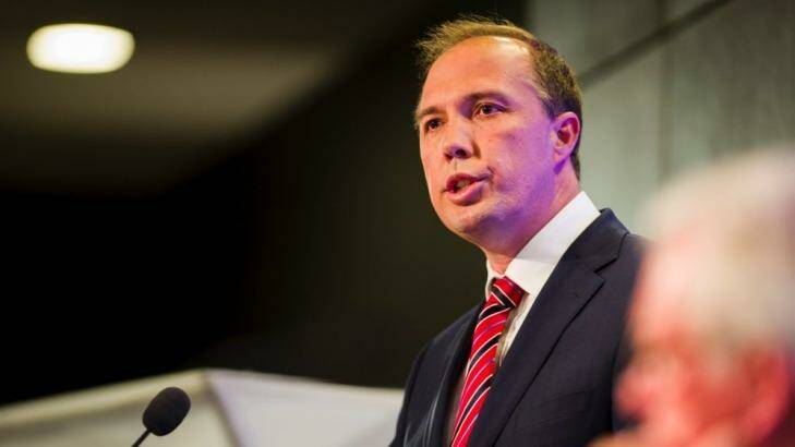 Health Minister Peter Dutton has argued that the current rate of growth in health spending is unsustainable. Photo: Rohan Thomson