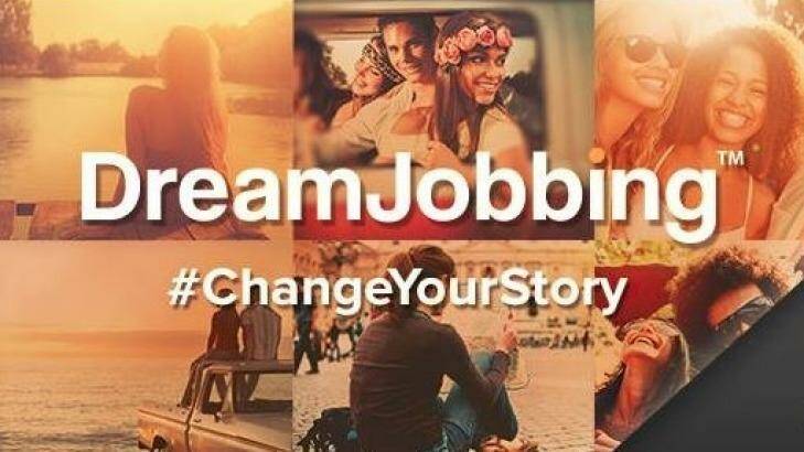 Whether your dream job is a 'death cheater' or a 'global giver', DreamJobbing.com is giving people the chance to win a life-changing dream job. Photo: DreamJob/Facebook