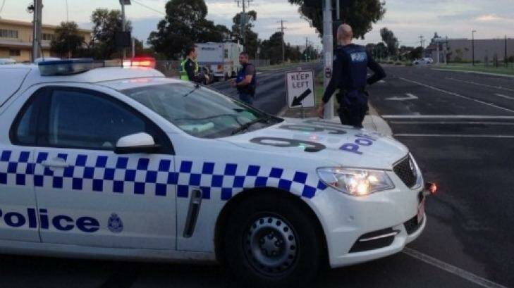 A car thief opened fire at a police van on Thursday morning.  Photo: Pat Mitchell