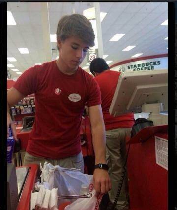 The picture that started it all: Alex from Target. Photo: Twitter