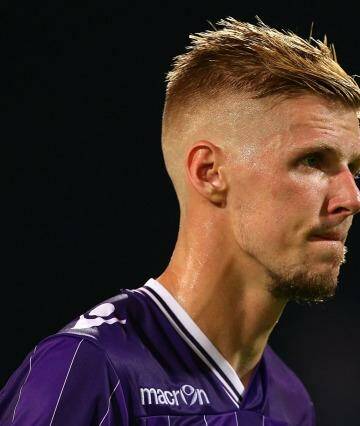 Centre of investigation: Perth Glory player Andy Keogh.
