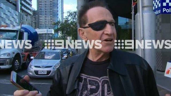 Geoffrey Edelsten said he wanted police to arrest his ex-wife if she ever returned to Australia. Photo: Channel Nine