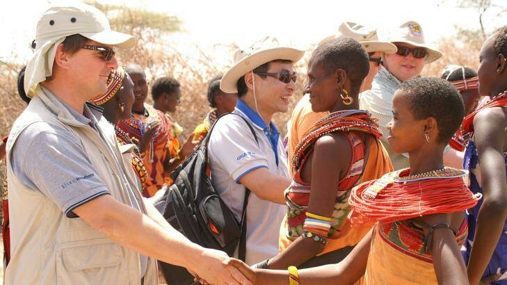 Samburu meet and greet. Photo: Twiga Tours