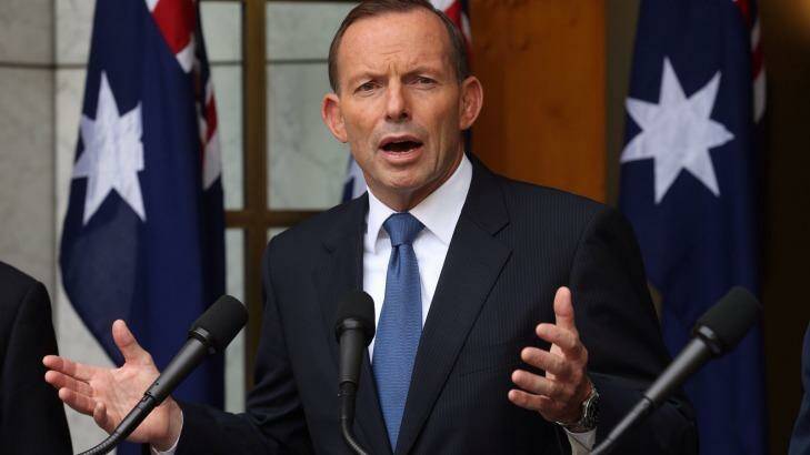 Prime Minister Tony Abbott Photo: Andrew Meares