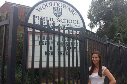  Choice job: Brooke Spooner has shunned the business sector in favour of education.