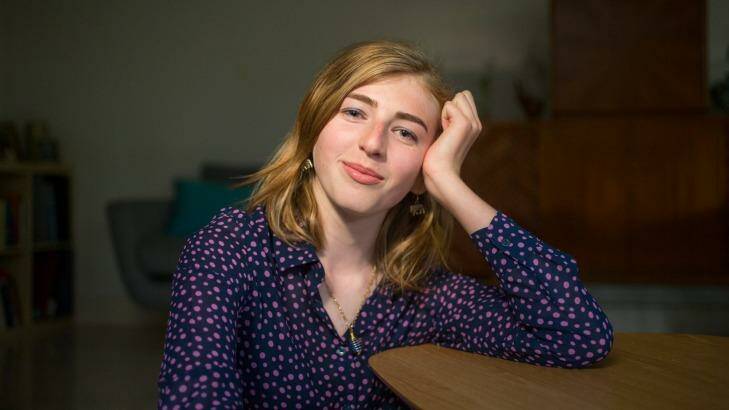 Georgie Stone as been named the 2016 GLBTI Person of the Year. Photo: Simon Schluter